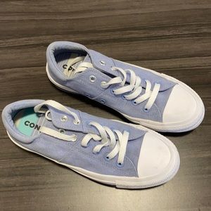 Light blue Converse All-Stars. Women’s size 8.